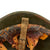 Original WWII Italian Regia Marina Navy M33 Helmet with Interesting Painted Naval Unit Insignia - Torn Liner & Chinstrap Original Items