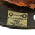 Original German WWII M34 Civic Square Dip Helmet with Replica BMW Werkschutz Factory Protection Brigade Decals Original Items