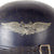 Original German WWII M38 Luftschutz Beaded Gladiator Air Defense Helmet with Single Piece Shell, 55cm Liner, and Chinstrap Original Items