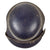 Original German WWII M38 Luftschutz Beaded Gladiator Air Defense Helmet with Single Piece Shell, 55cm Liner, and Chinstrap Original Items