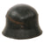 Original German WWII Early Commercial M34 Civic Square Dip Luftschutz Air Defense Steel Helmet Original Items