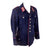 Original German WWII Grünberg Feuerschutzpolizei Fire Protection Police Wachtmeister NCOs M36 Type Uniform Tunic with Breeches Original Items
