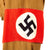 Original German WWII NSDAP "Brown Shirt" Uniform with Armband, Hindenburg Cross Ribbon, and Black Wound Badge - Size 50 Original Items