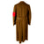 Original WWII German NSDAP and SA Brown Wool Mantel Greatcoat with Armband and RZM Tag - Sturmabteilung Original Items
