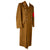 Original WWII German NSDAP and SA Brown Wool Mantel Greatcoat with Armband and RZM Tag - Sturmabteilung Original Items