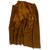 Original WWII German NSDAP and SA Brown Wool Mantel Greatcoat with Armband and RZM Tag - Sturmabteilung Original Items