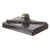 Original German WWII Army Heer M18 Stahlhelm Helmet on GEW 98 Rifle Desk Ornament on Marble Base Original Items