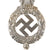 Original German WWII NSDAP National Socialist Party First Pattern Flag Pole Finial "Topper" - Plated Brass Original Items