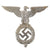 Original German WWII NSDAP National Socialist Party First Pattern Flag Pole Finial "Topper" - Plated Brass Original Items