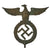 Original German WWII NSDAP National Socialist Party Early Brass  Flag Pole Finial "Topper" Original Items