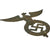 Original German WWII NSDAP National Socialist Party Early Brass  Flag Pole Finial "Topper" Original Items