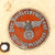 Original German WWII Civilian Matching Front and Rear License Plate Set from Wilhelmshaven - 01 v 53365 Original Items