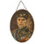 Original Italian WWII Era Benito Mussolini Lithograph Wall Hanging Portrait - 6 x 8¼” Original Items