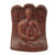 Original Italian WWII Wooden Carving of Italian General Holding Baby - Signed Cambareu Original Items