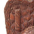 Original Italian WWII Wooden Carving of Italian General Holding Baby - Signed Cambareu Original Items