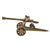 Original German WWII Trench Art PaK40 Anti-Tank Gun with Breech Made from British .303 Casing - Inert Original Items
