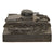 Original German WWII Panzer I Cast Zinc Desk Model on Wood Base Original Items