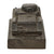 Original German WWII Panzer I Cast Zinc Desk Model on Wood Base Original Items