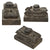 Original German WWII Panzer I Cast Zinc Desk Model on Wood Base Original Items