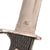 Original German WWII Era Miniature Heer Nickel Plated 98k Bayonet Knife with Scabbard by Stoeker Original Items