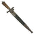 Original German WWII Era Miniature Hirschfänger Stag Handle Etched Forestry Dress Cutlass by Alcoso with Scabbard Original Items
