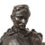 Original Austro-Hungarian WWI Solid Bronze Soldier Statue on Granite Base - Missing Rifle - 20” Tall Original Items