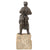 Original Austro-Hungarian WWI Solid Bronze Soldier Statue on Granite Base - Missing Rifle - 20” Tall Original Items