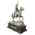Original Imperial German Herero Wars Schutztruppen Equestrian Bronze Statue with Dedication to Captain Salzer - 19½” Tall Original Items
