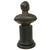Original Imperial German Pre-WWI Era Bust of Young Kaiser Wilhelm II on Wooden Base - Signed Uhlmann - 9¾” Tall Original Items