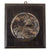 DRAFT Original German WWII Waffen SS Wall Plaque Showing Soldier and Runes on Wooden Backing - 9 1/2" x 7 3/4" (Copy) (Copy) Original Items