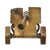 Original German WWII Trench Art PaK40 Anti-Tank Gun with Breech Made from British .303 Casing - Inert Original Items