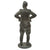 Original Italian WWII Small Statue of Benito Mussolini Wearing Bustina - 8¾” Tall Original Items