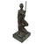 Original Italian WWI Alpini Soldier Bronze Statue on Marble Base Signed Ronco - 11¾” Tall Original Items