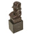 Original German WWII Era Army Soldier Bust on Marble Base - Signed Original Items