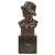 Original German WWII Era Army Soldier Bust on Marble Base - Signed Original Items