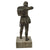 Original German Inter-War Reichswehr Soldier Firing Gewehr 98 Statue on Marble Base - 11½” Tall Original Items