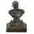 Original Imperial German Pre-WWI Scarce Silver-Plated Bust of Otto von Bismarck on Decorative Marble Base - 7 1/2" Tall Original Items