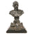 Original Imperial German Pre-WWI Scarce Silver-Plated Bust of Otto von Bismarck on Decorative Marble Base - 7 1/2" Tall Original Items