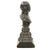 Original Imperial German Pre-WWI Scarce Silver-Plated Bust of Otto von Bismarck on Decorative Marble Base - 7 1/2" Tall Original Items