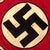 Original German WWII 17 x 17” RAD Reich Labour Service Trumpet Banner Original Items