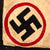 Original German WWII 17 x 17” RAD Reich Labour Service Trumpet Banner Original Items