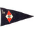 Original German WWII League of German Girls BDM Unit Marked Double-Sided Pennant - HJ Youth - 21 x 36 ¾” Original Items