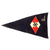 Original German WWII League of German Girls BDM Unit Marked Double-Sided Pennant - HJ Youth - 21 x 36 ¾” Original Items