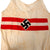 Original German WWII HJ & DJ M35 Sports Shirt with Attached Insignia and Maker Label - Deutsches Jungvolk Original Items