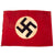 Original German WWII NSDAP Double Sided National Political Flag - 26" x 35" Original Items