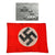 Original German WWII Panzer Tank and Vehicle Identification Flag - 29" x 38" - Service Used Original Items