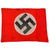 Original German WWII Panzer Tank and Vehicle Identification Flag - 29" x 38" - Service Used Original Items