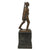 Original German Post-WWI Marching Soldier Bronze Statue on Marble Base with Dedication to Oberleutnant Mantke, 7th (Preuss) Infantry - 13” Tall Original Items
