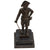 Original German Pre-WWII Era Porcelain Frederick the Great Statue on Marble Base - 10” Tall Original Items