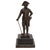 Original German Pre-WWII Era Porcelain Frederick the Great Statue on Marble Base - 10” Tall Original Items